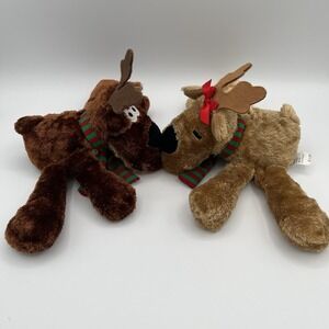 Hallmark Rodney & Rhonda Reindeer Kissing Christmas Plush Magnetic Lips